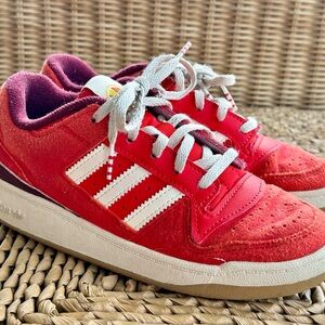Kids Red Adidas Size 2